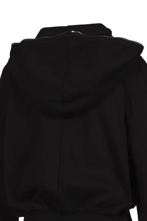 SMALL GIMP HOODIE / BLACK