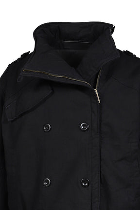 MILITARY BUTTON JACKET / BLK