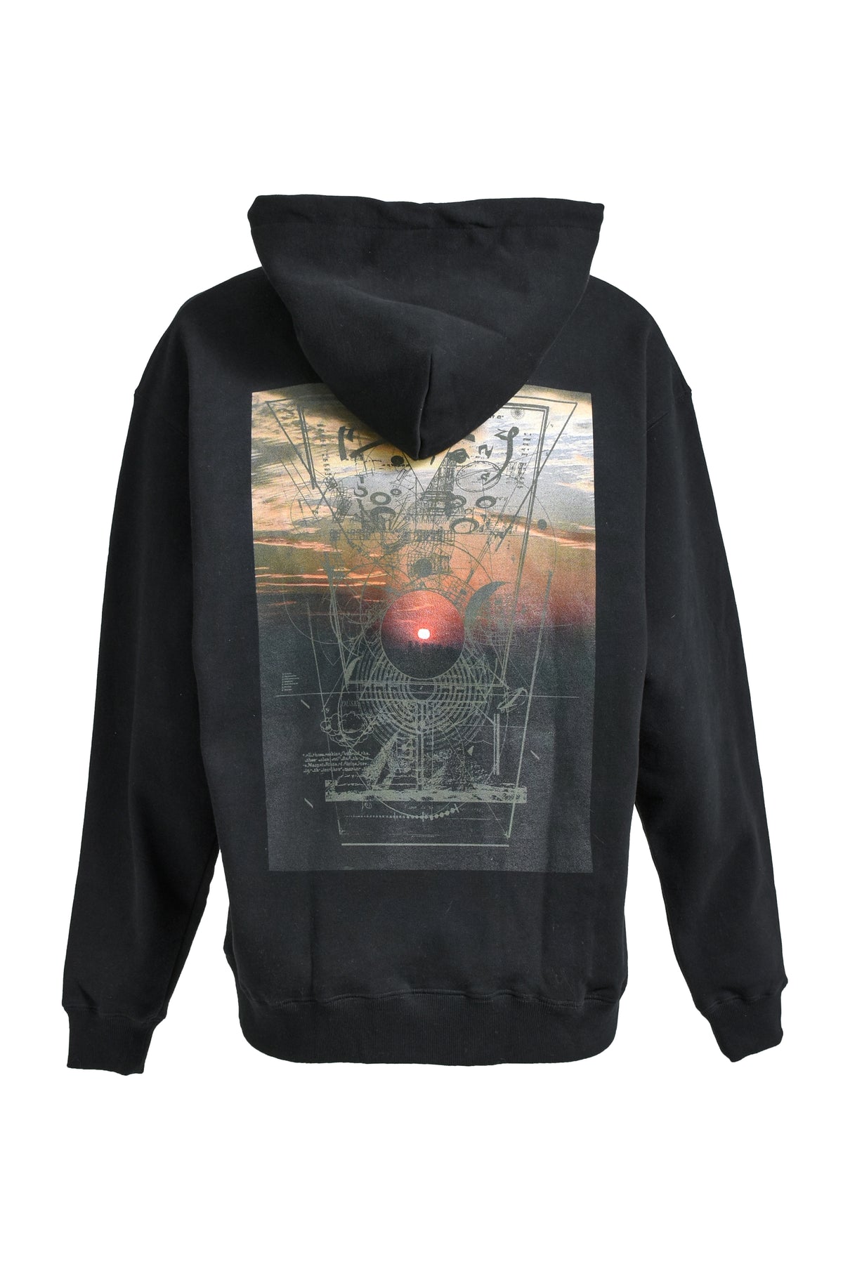 FLATLINE HOODIE / BLK