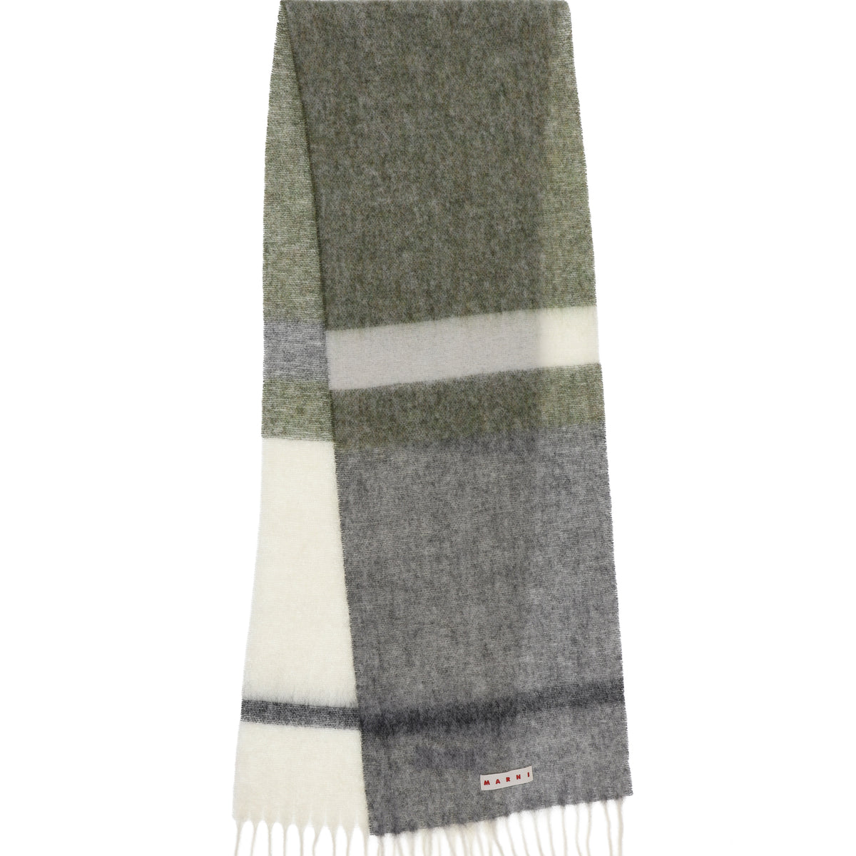 MARNI マルニ FW25 SCARVES / DEEP SAGE - NUBIAN ヌビアン