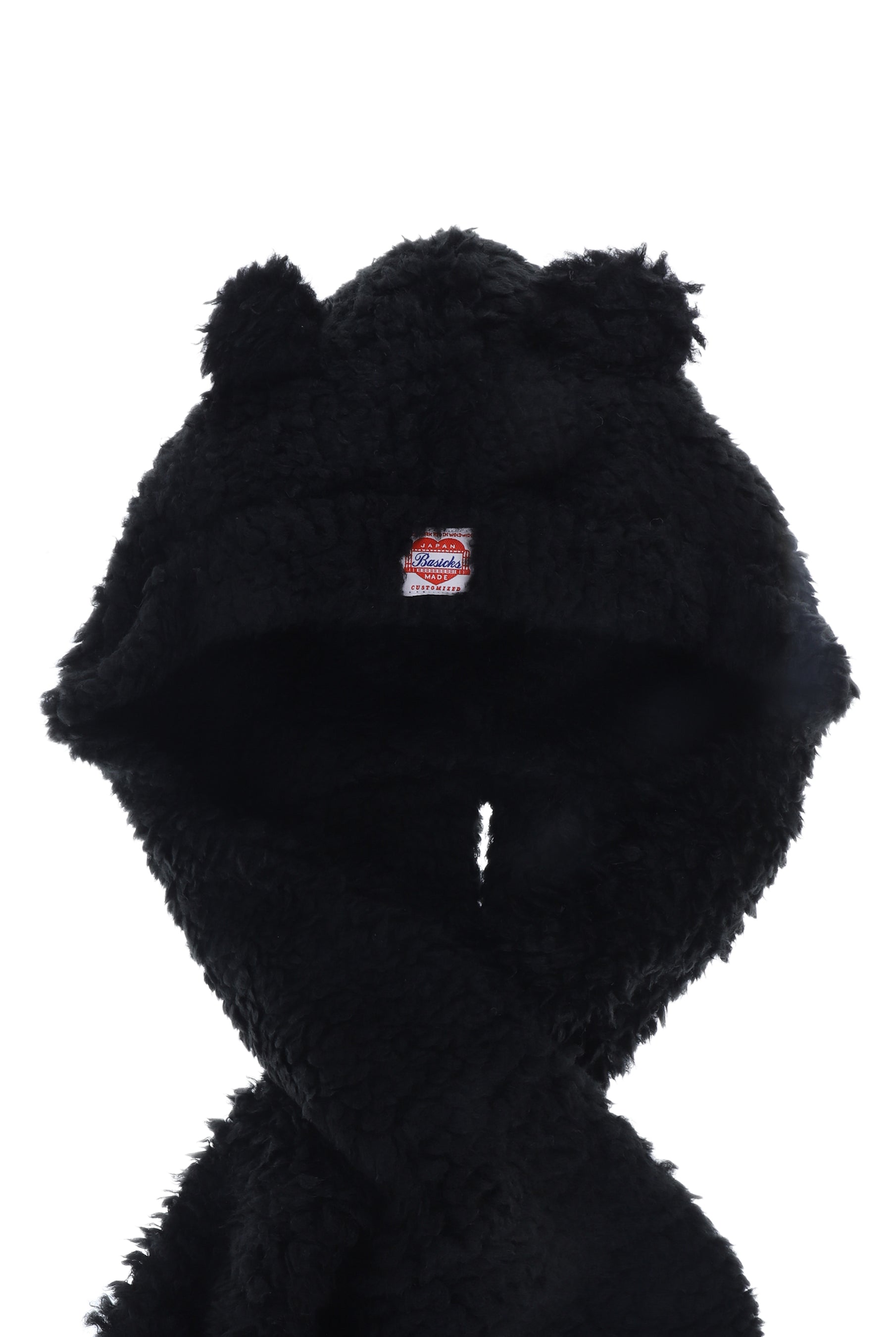 BEAR STOLE BALACLAVA / BLK