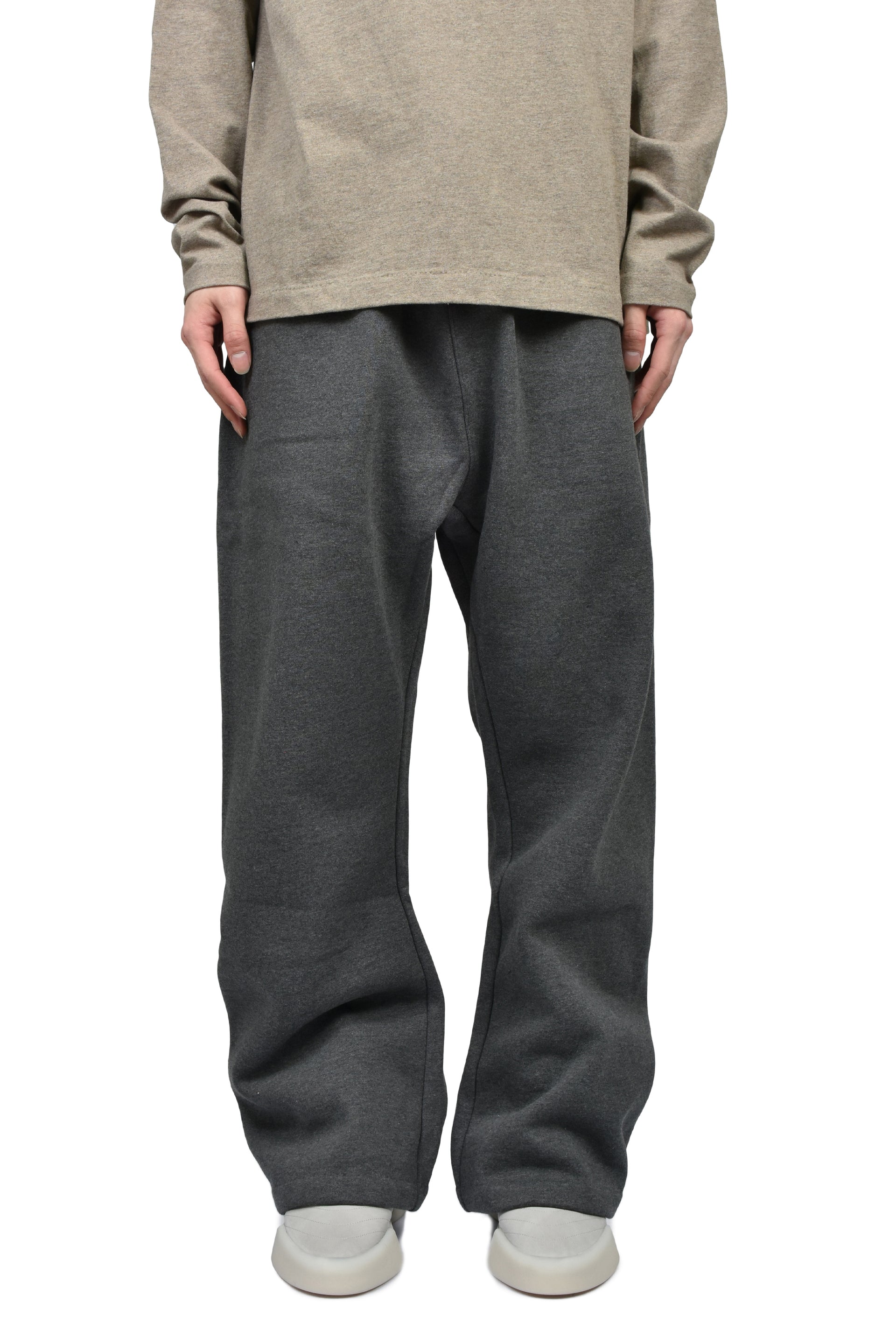 FLARE SWEATPANT / CHA HEATHER
