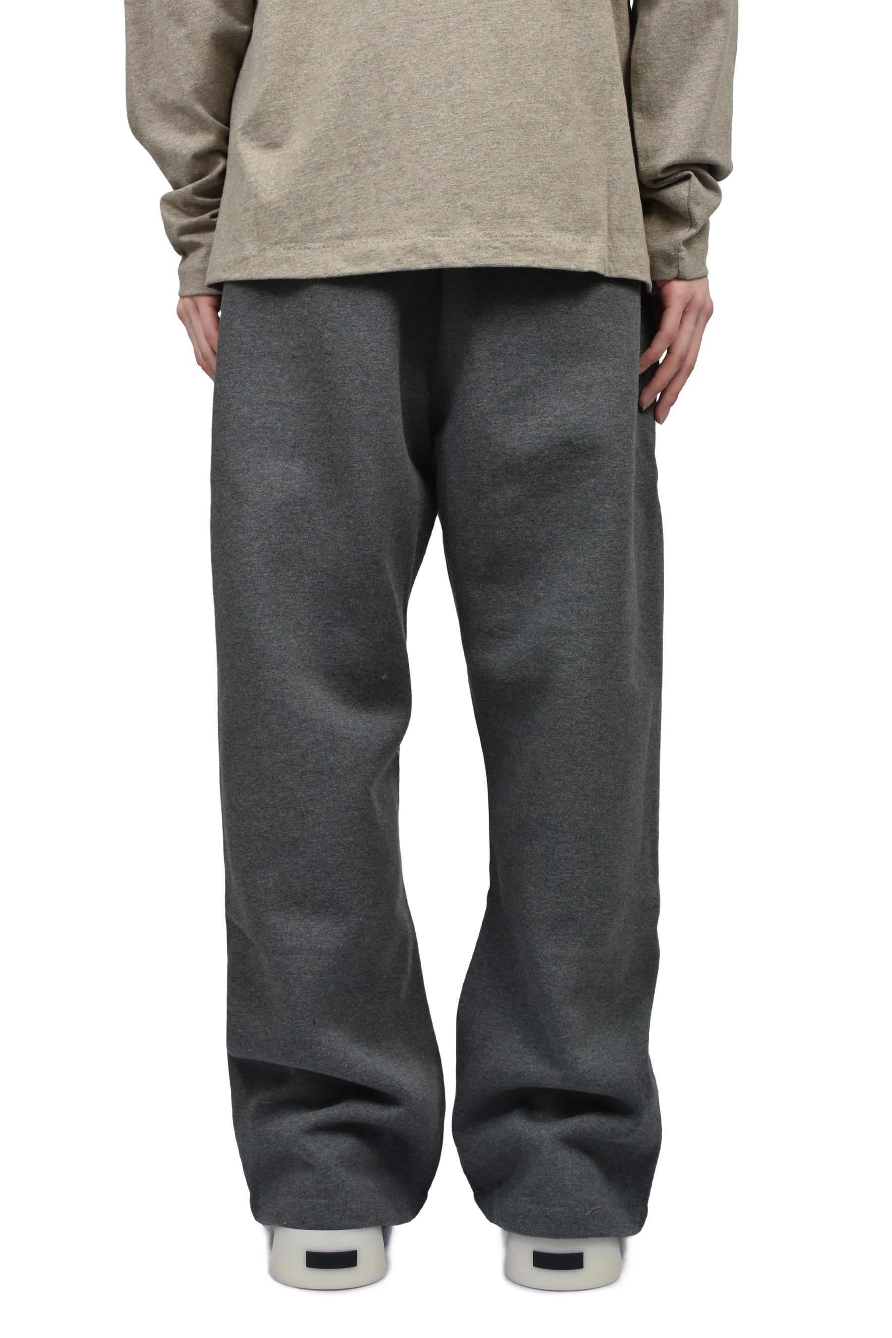 FLARE SWEATPANT / CHA HEATHER