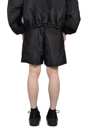 PADDED SPORT SHORTS / OFF BLK