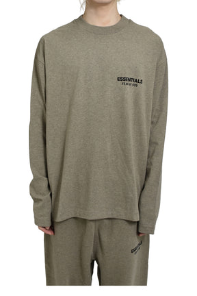 ESSENTIALS CLASSIC FIT LS TEE / HOMESTEAD HEATHER