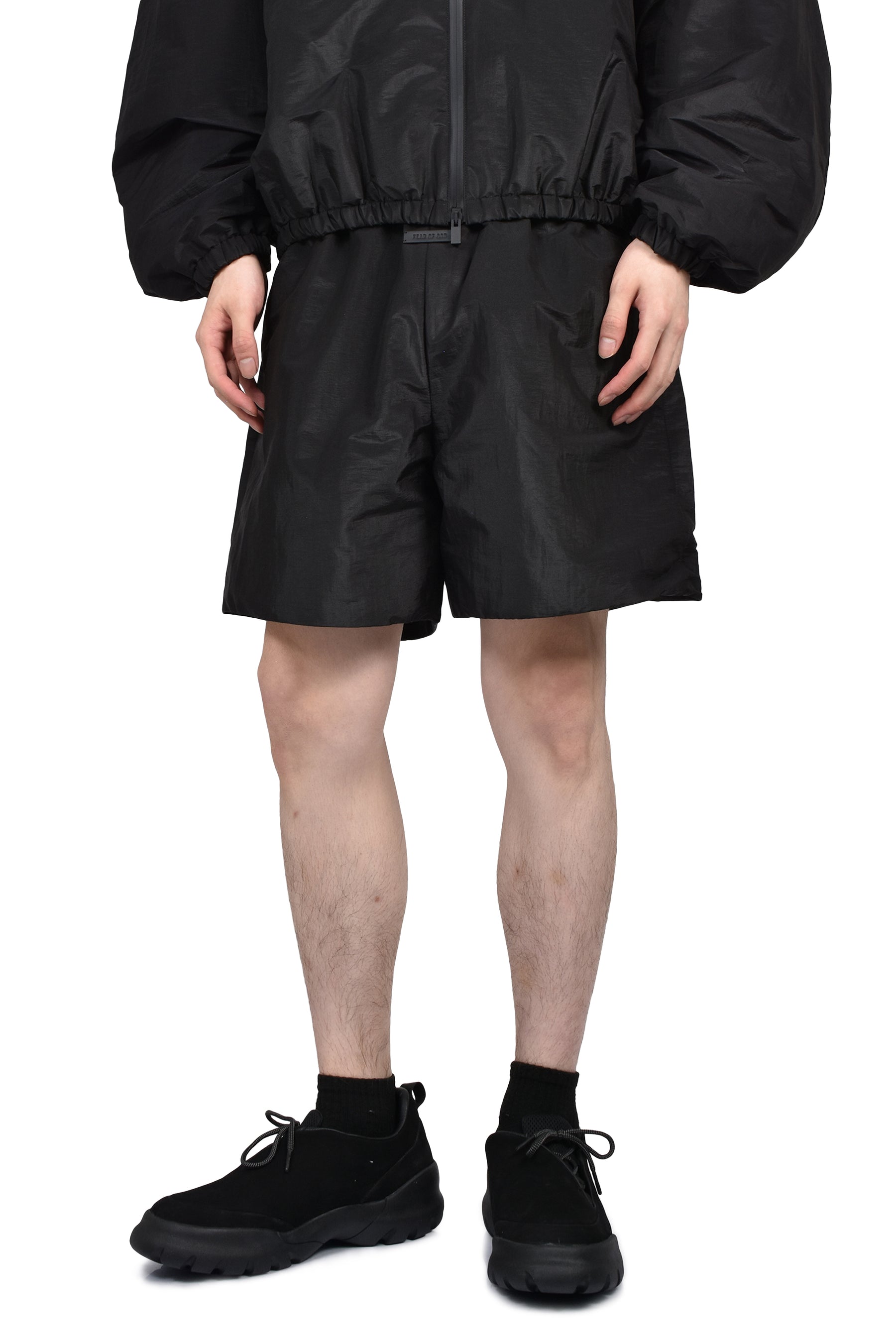 PADDED SPORT SHORTS / OFF BLK