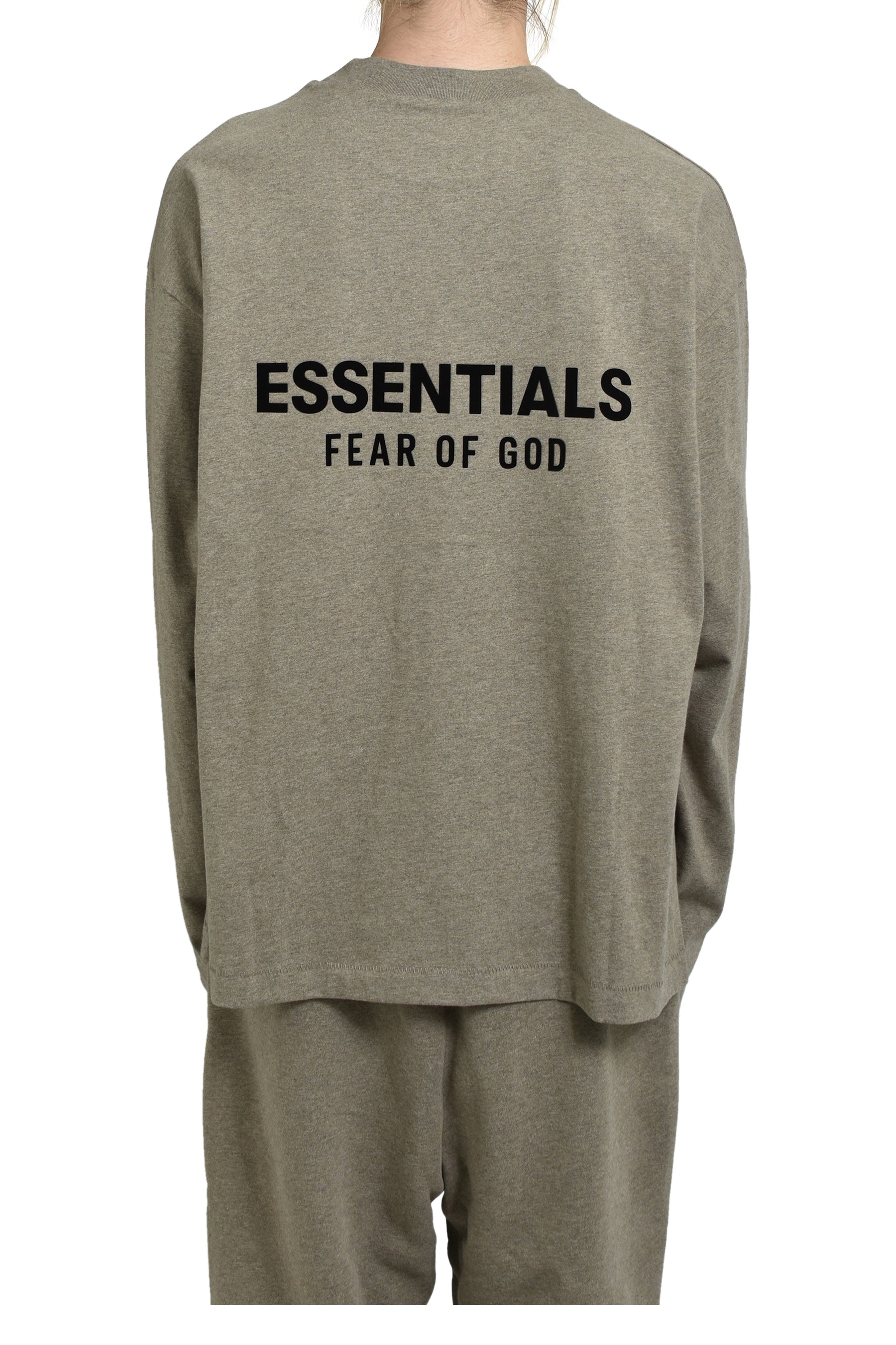 ESSENTIALS CLASSIC FIT LS TEE / HOMESTEAD HEATHER