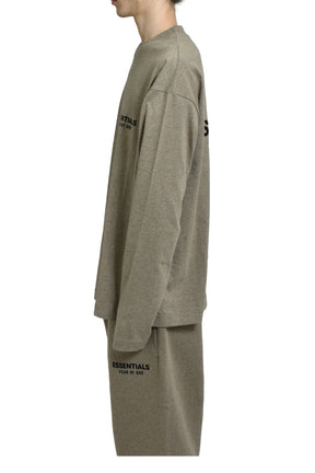 ESSENTIALS CLASSIC FIT LS TEE / HOMESTEAD HEATHER