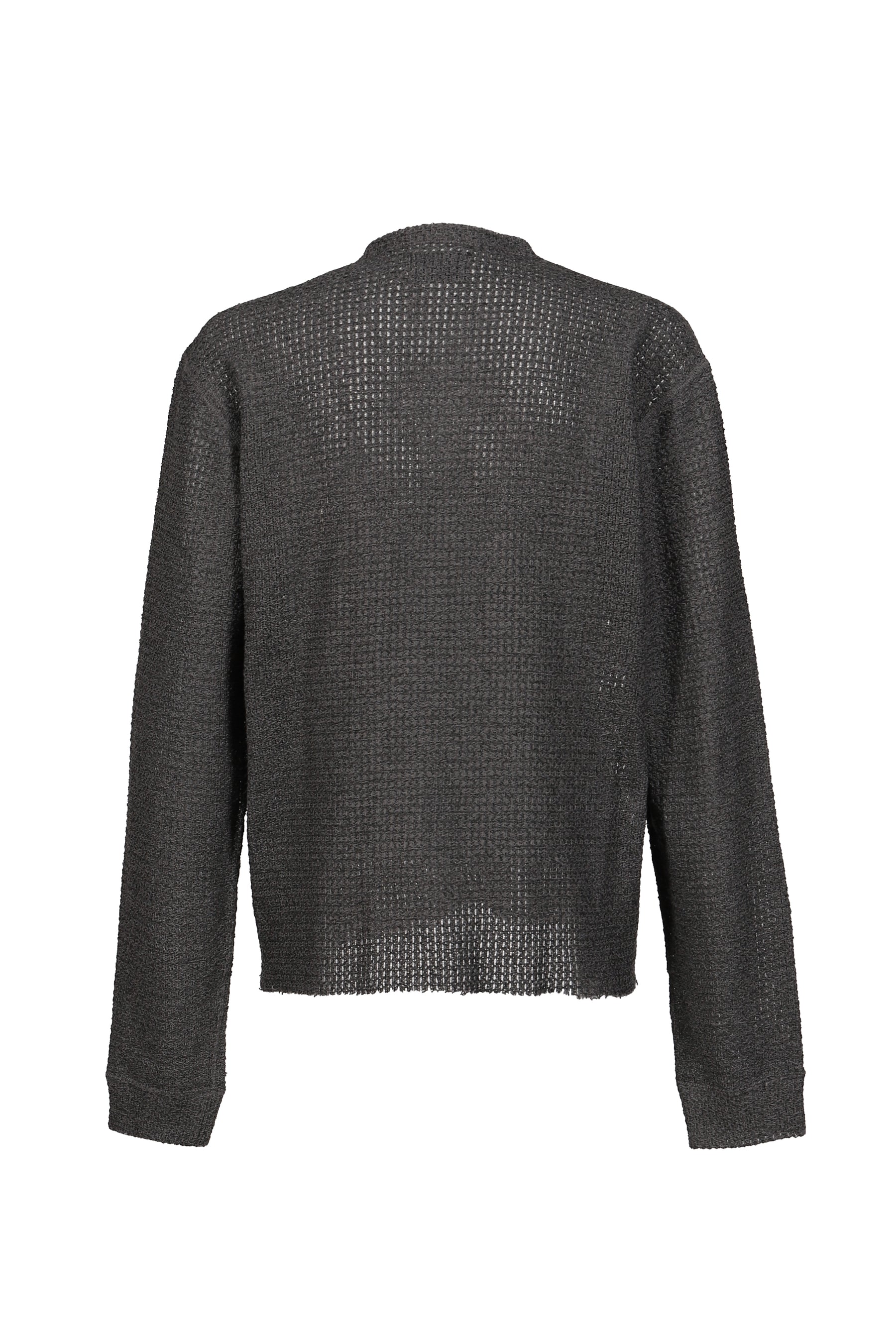 WASHI MIXED CREWNECK / FADED BLK