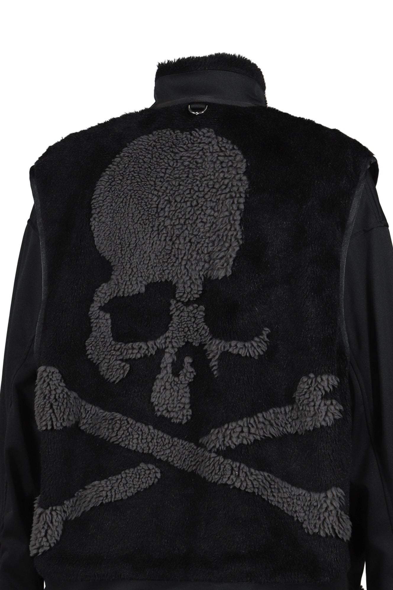 LAYERED SHERPA JACKET / BLACK 