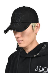 MOTO COUTURE CAP / BLK BLK