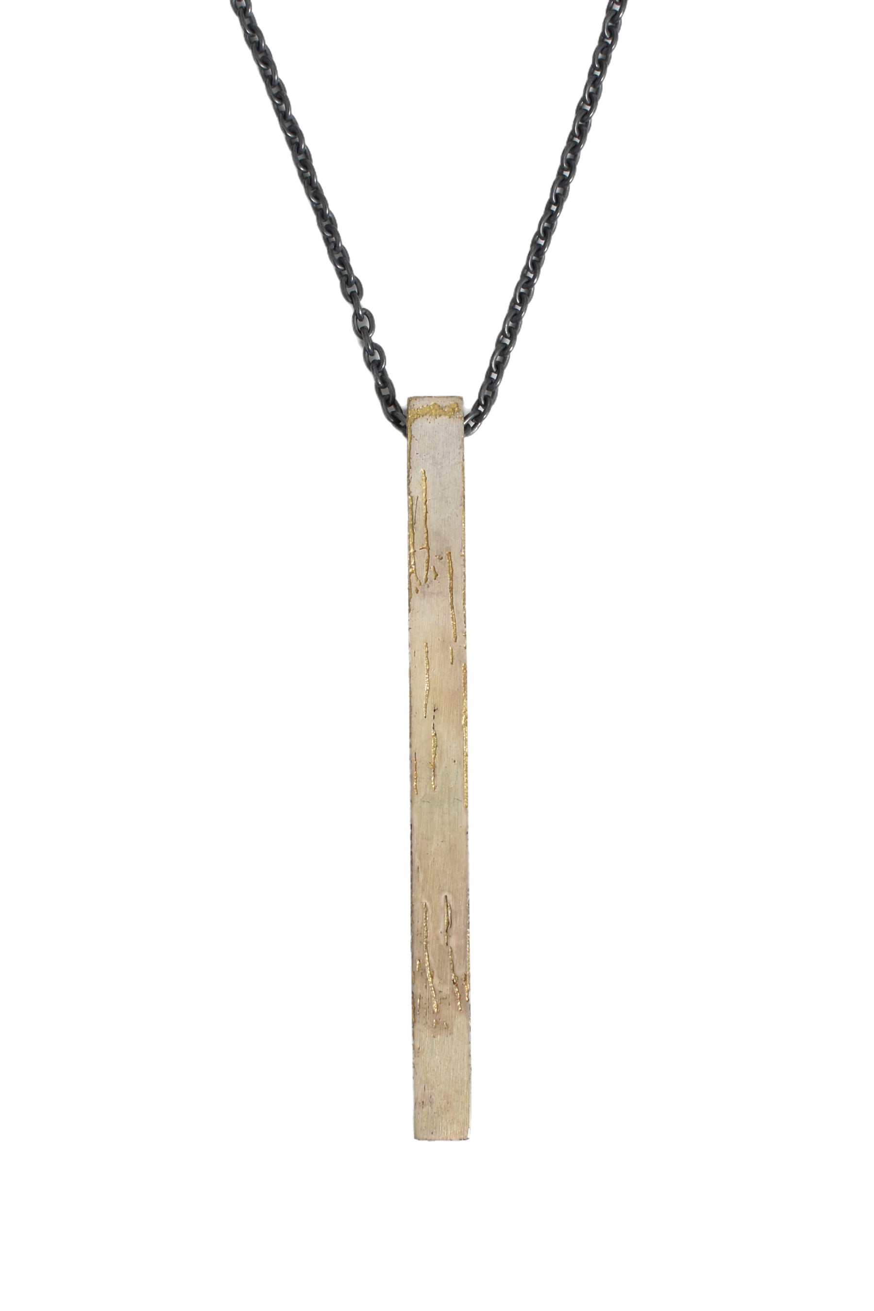 CUBOID NECKLACE (HALF, SUAG+KA) / SIL