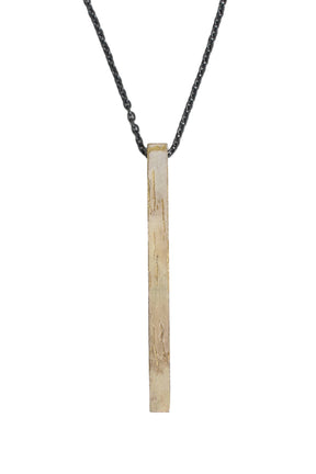 CUBOID NECKLACE (HALF, SUAG+KA) / SIL