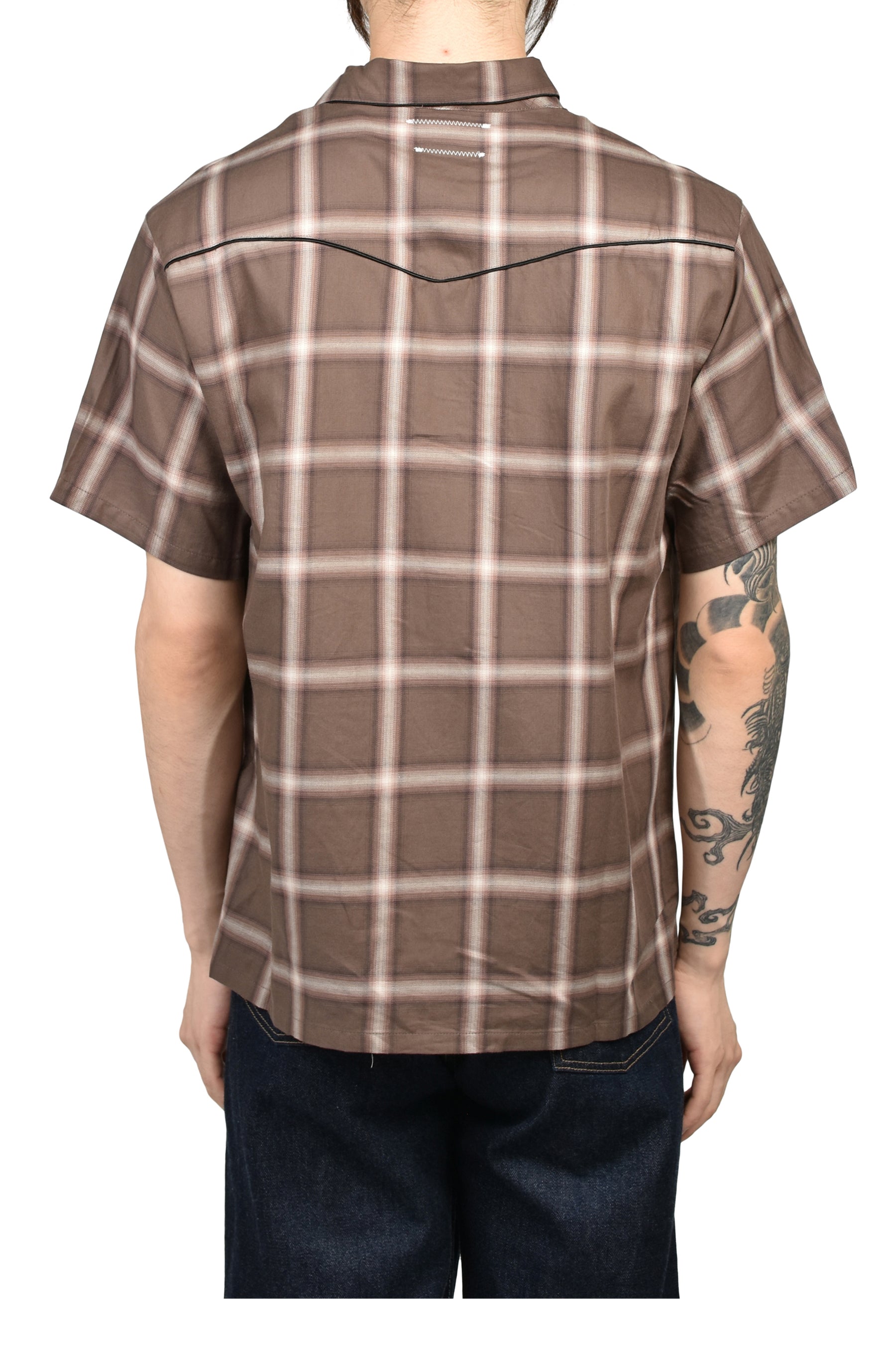 SUNDOWN PLAID SHIRT / BRW PLAID