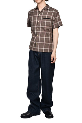 SUNDOWN PLAID SHIRT / BRW PLAID
