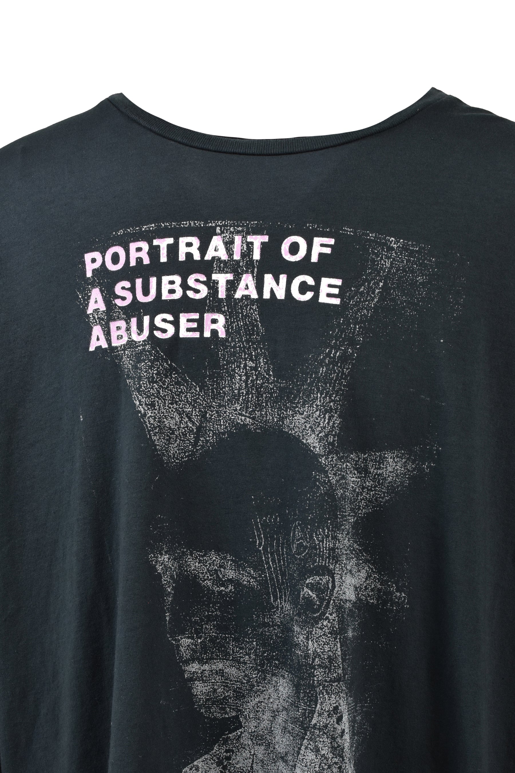 SUBSTANCE ABUSER LS TEE / ASH BLK