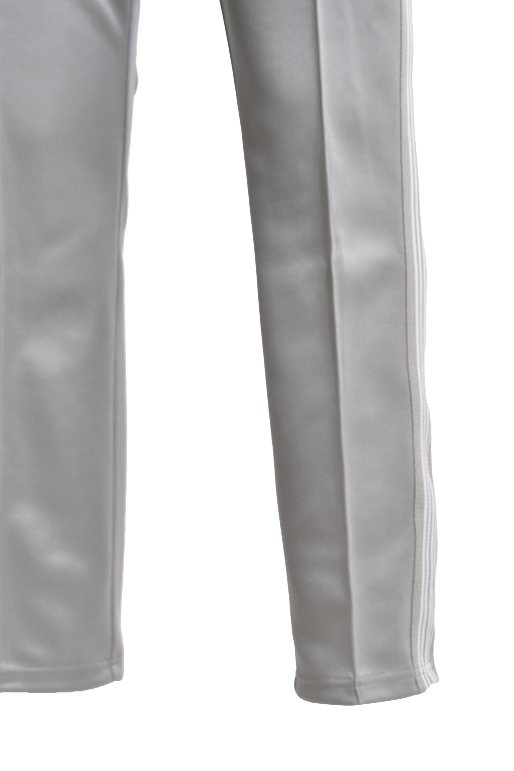 NARROW TRACK PANT - POLY SMOOTH (EXCLUSIVE) / GRY GRY WHT