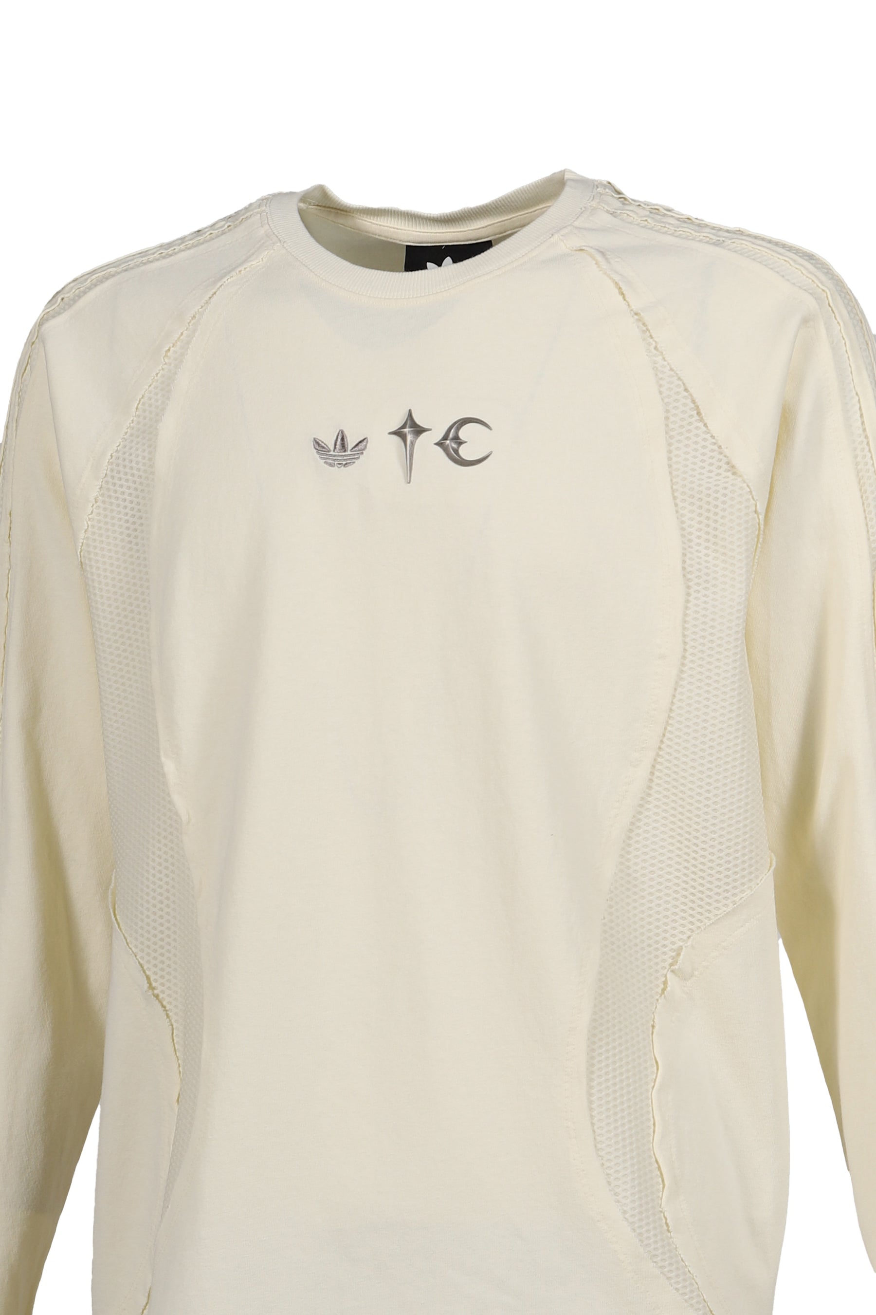 TC TG TSHIRT LS / CRM WHT