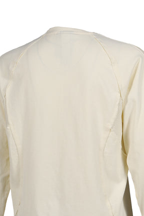 TC TG TSHIRT LS / CRM WHT