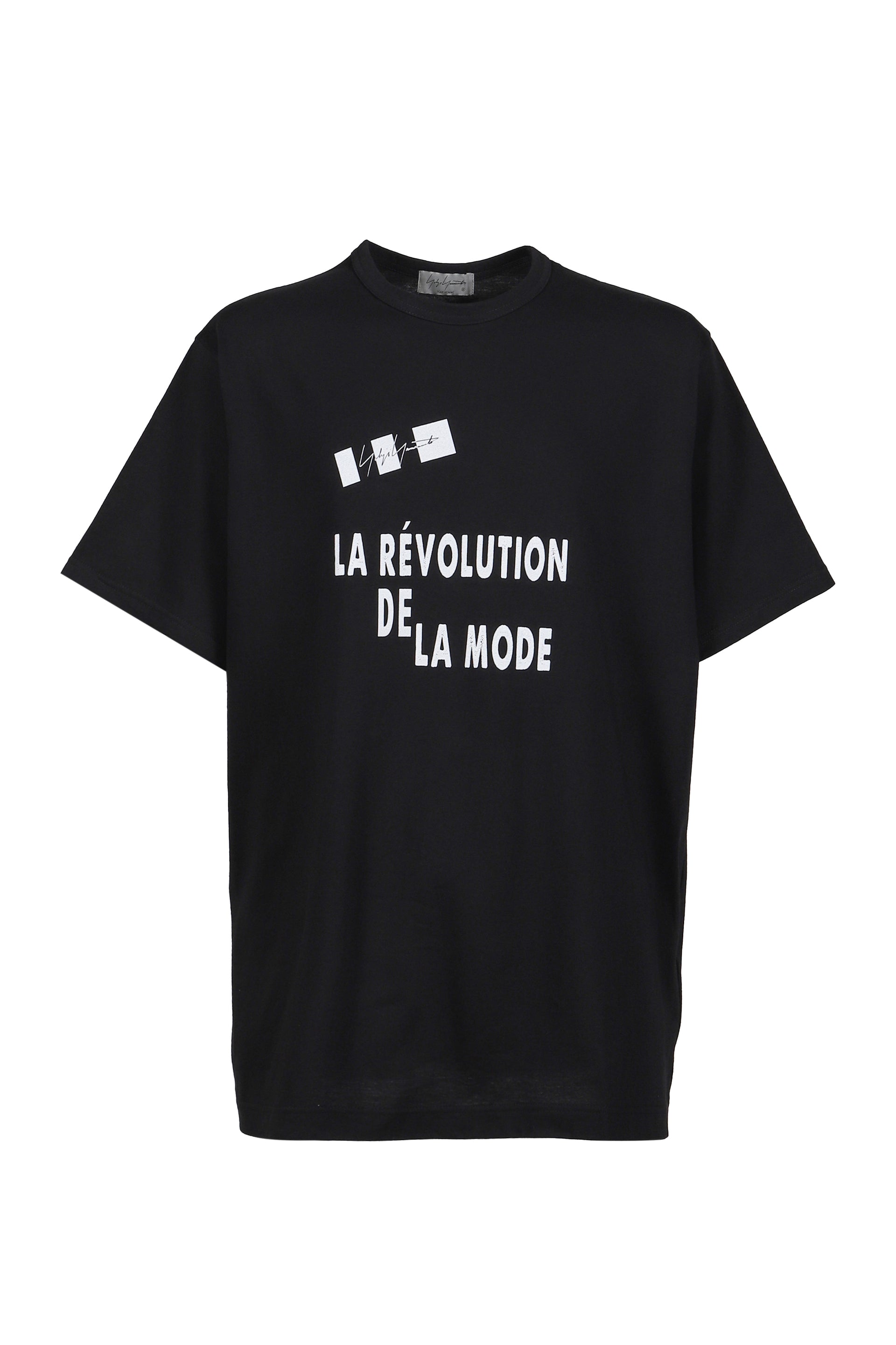 S/S PRINT T-SHIRT / BLK