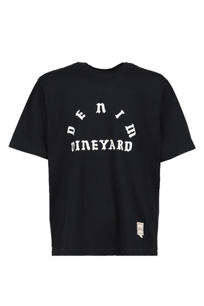 DEAR BORO DENIM VINEYARD TEE / BLK
