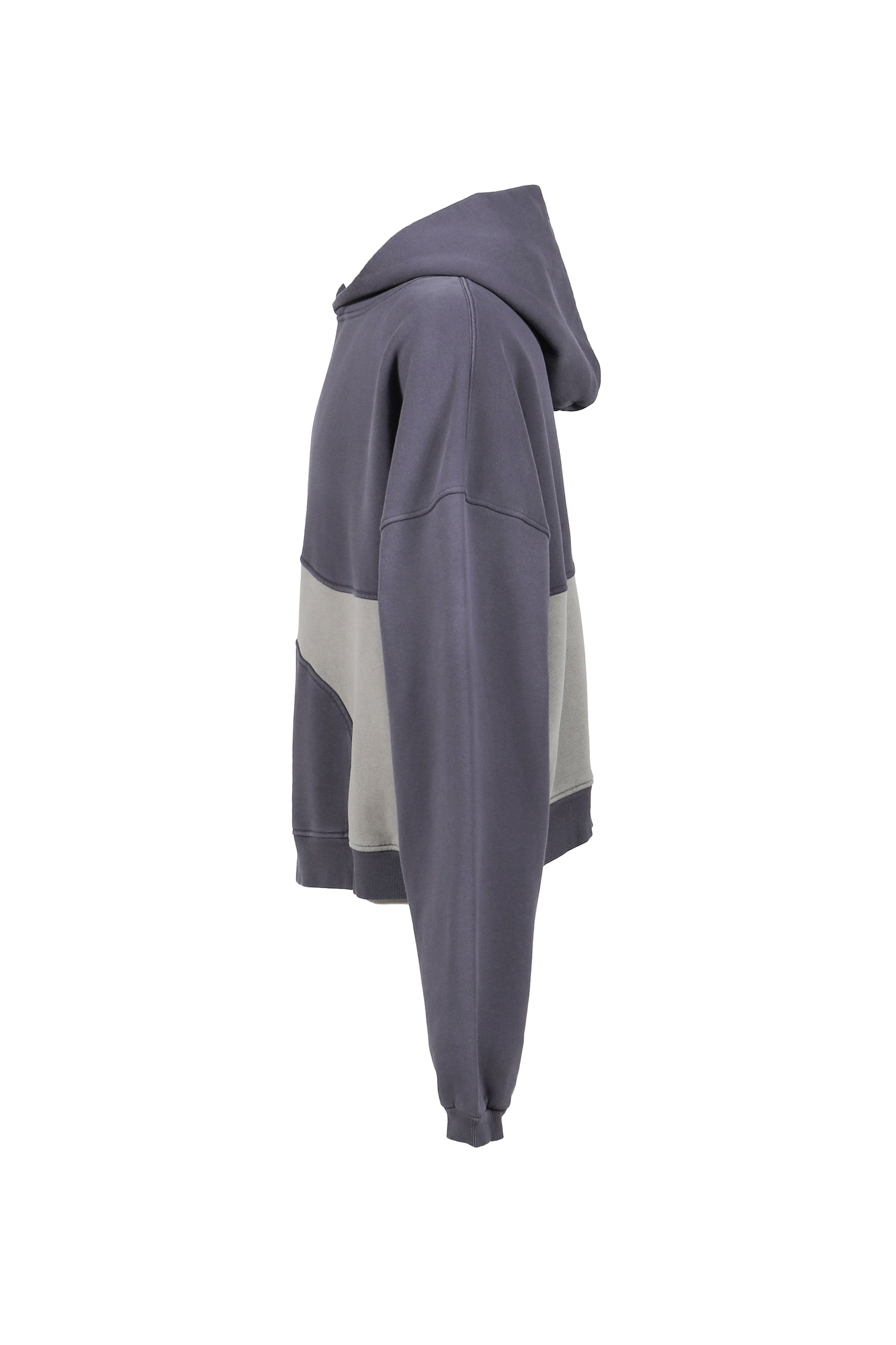 WAVE HOODIE KNIT / DARK GRY 