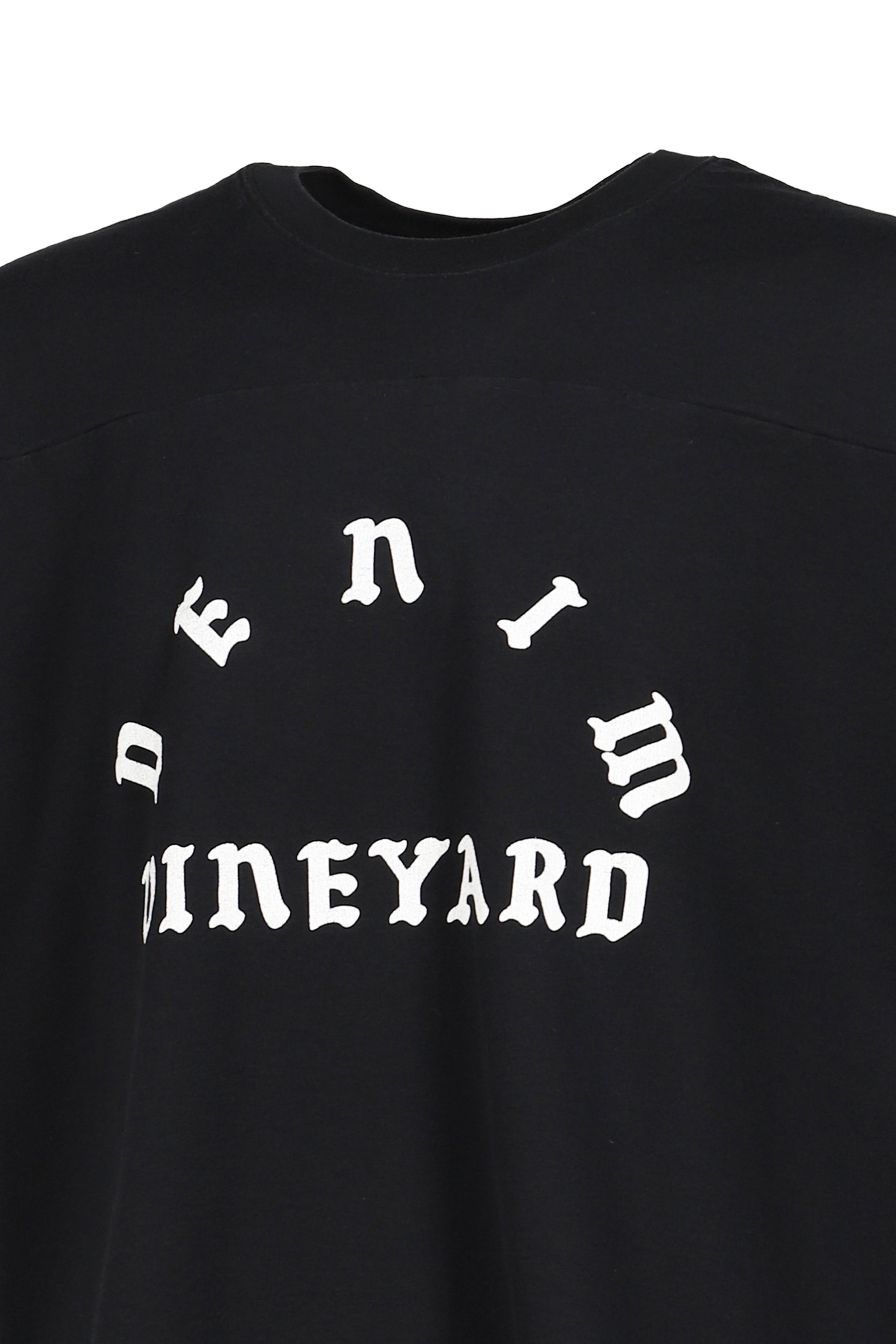 DEAR BORO DENIM VINEYARD TEE / BLK