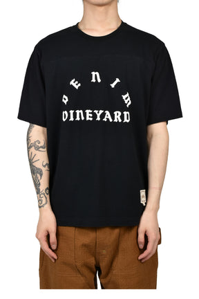 DEAR BORO DENIM VINEYARD TEE / BLK