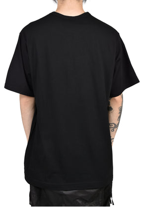 S/S PRINT T-SHIRT / BLK