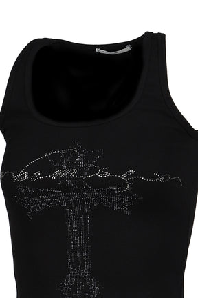 JEWEL TANK TOP / BLK