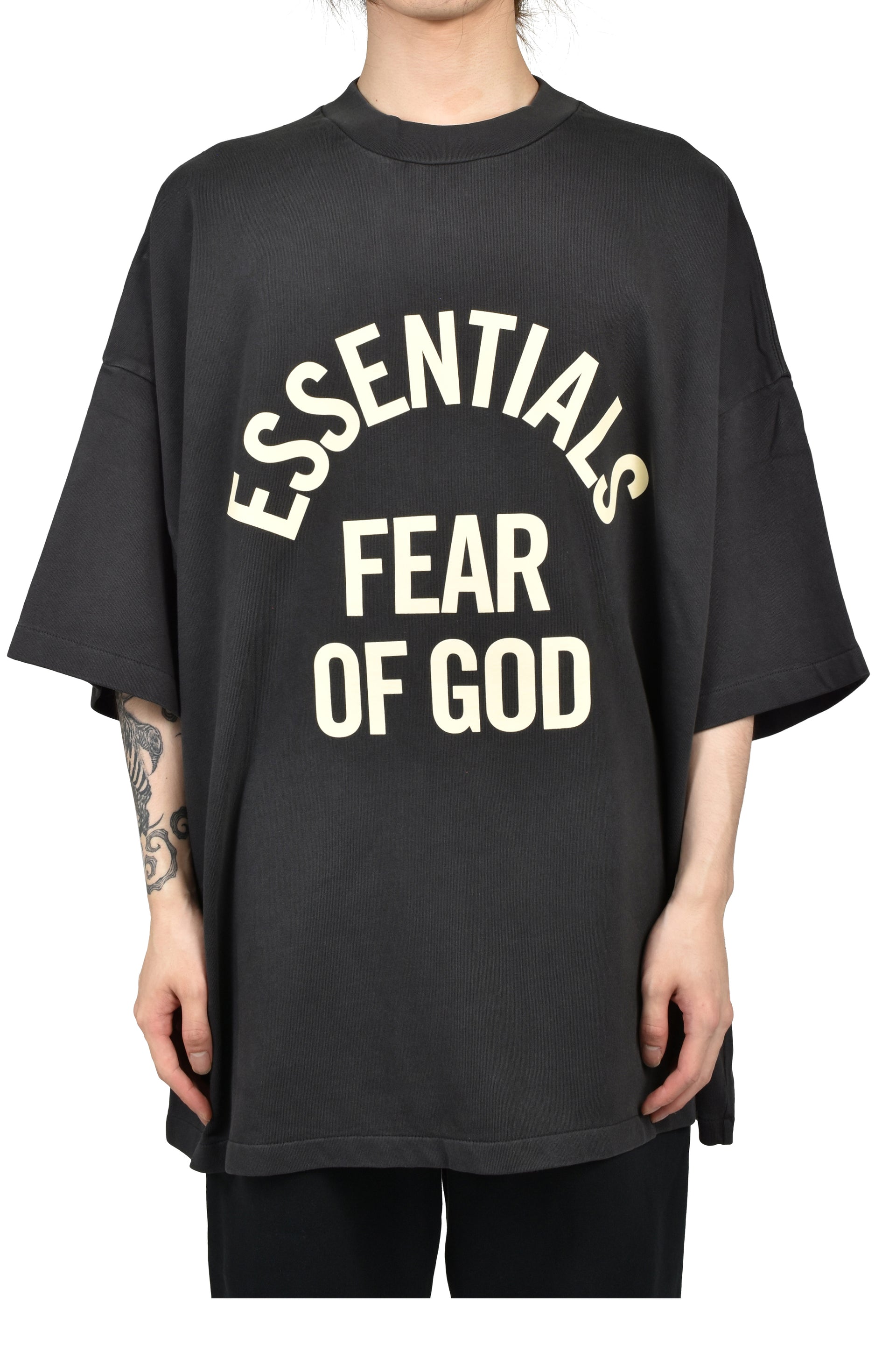 CAMPUS 90'S SHORT SLEEVE TEE / FADED BLK