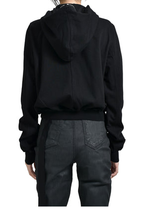SMALL GIMP HOODIE / BLACK
