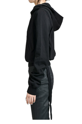 SMALL GIMP HOODIE / BLACK