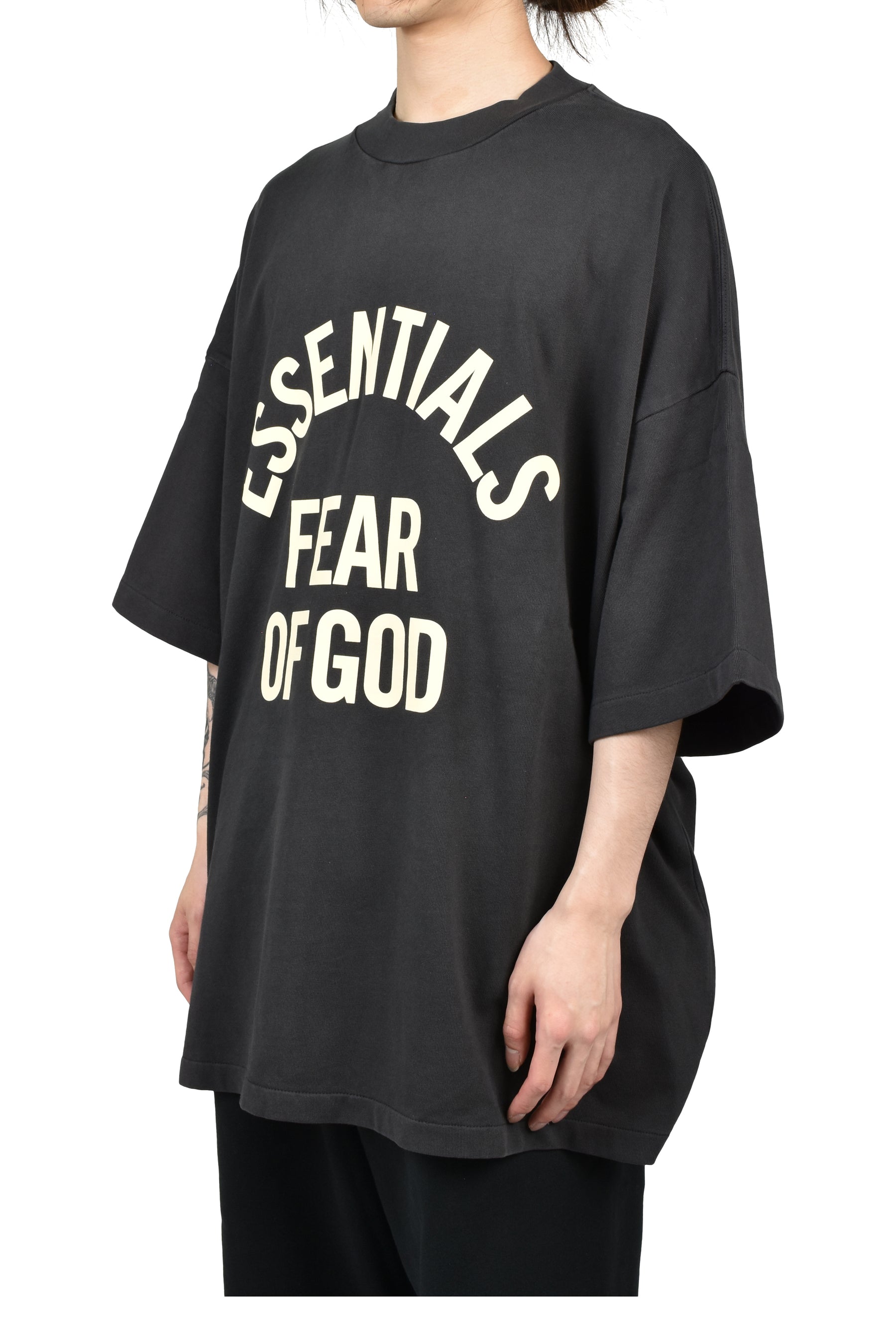 CAMPUS 90'S SHORT SLEEVE TEE / FADED BLK