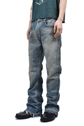 ELVIS TEXAS FLARE JEANS / ANTIQUE BLU