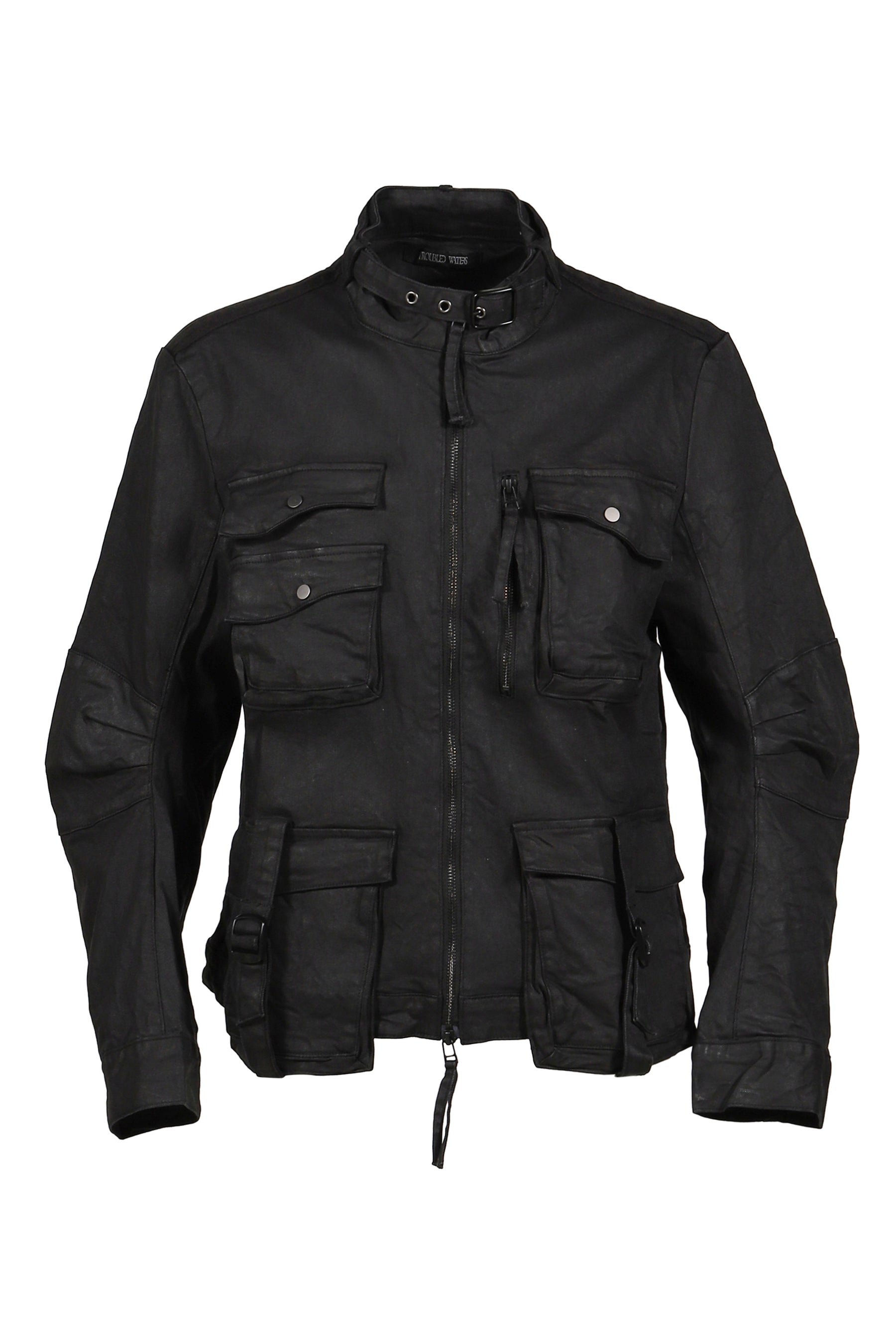 MILITARY CARGO JACKET / BLACK