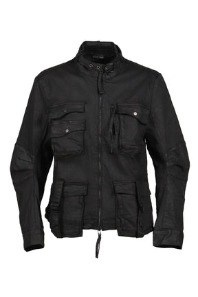 MILITARY CARGO JACKET / BLACK