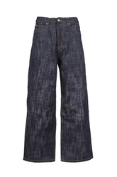 HEAVY STRUCTURED RAW DENIM / IND 