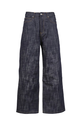 HEAVY STRUCTURED RAW DENIM / IND 