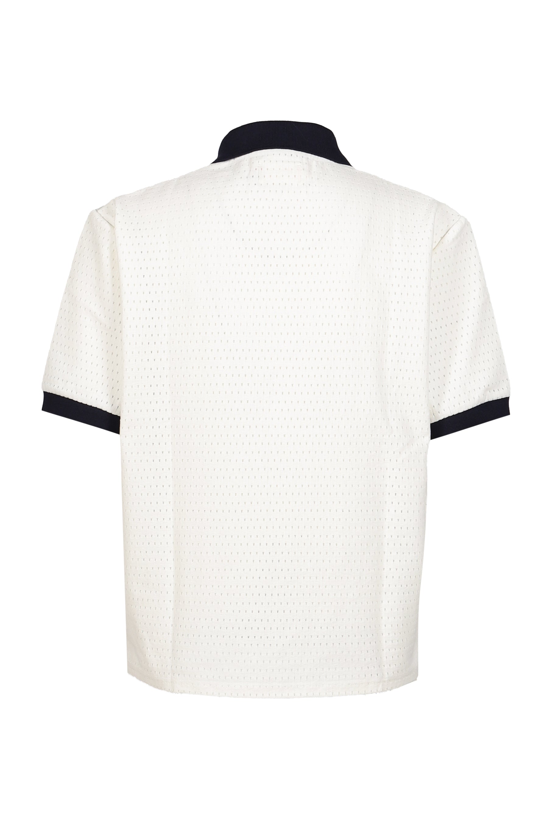 PIQUE COLORBLOCK POLO / BONE