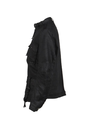 MILITARY CARGO JACKET / BLACK