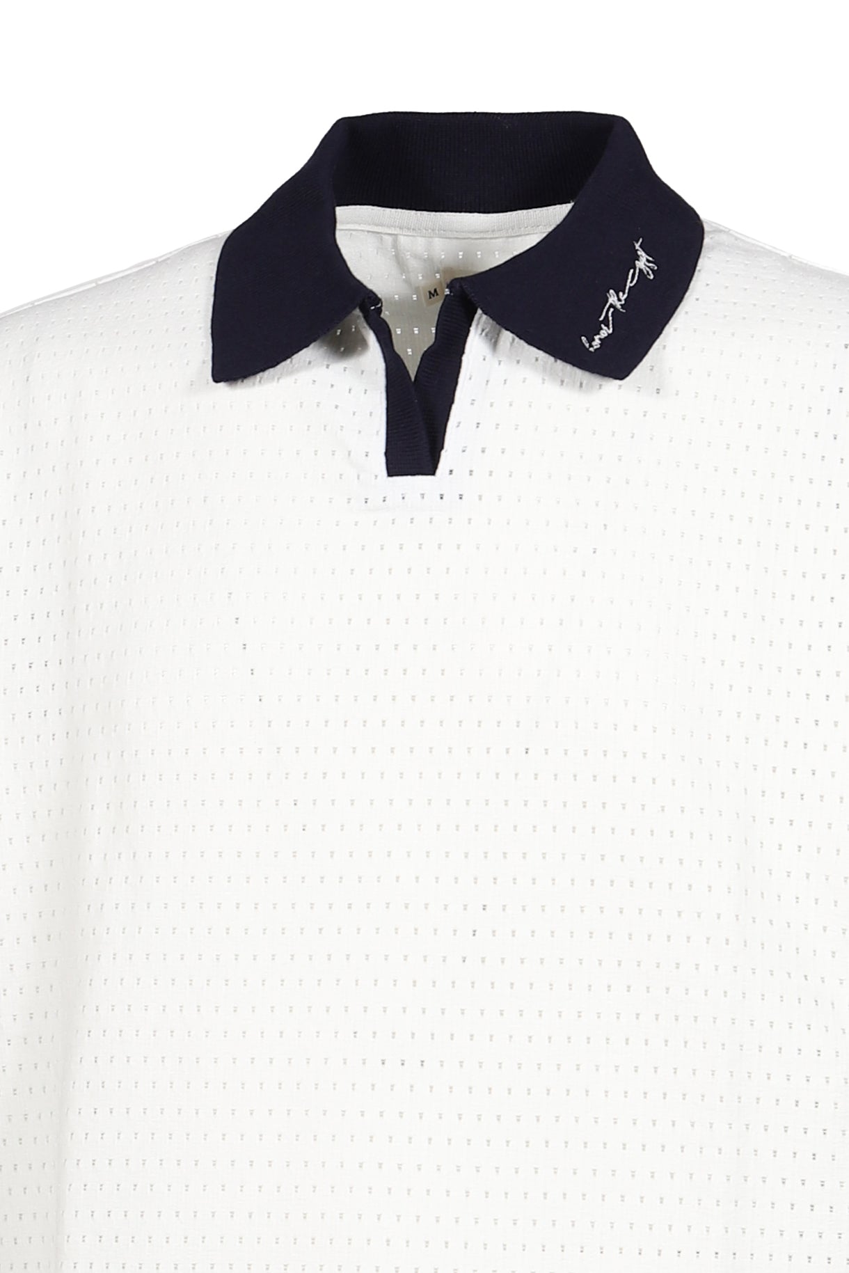 PIQUE COLORBLOCK POLO / BONE