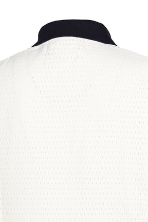 PIQUE COLORBLOCK POLO / BONE