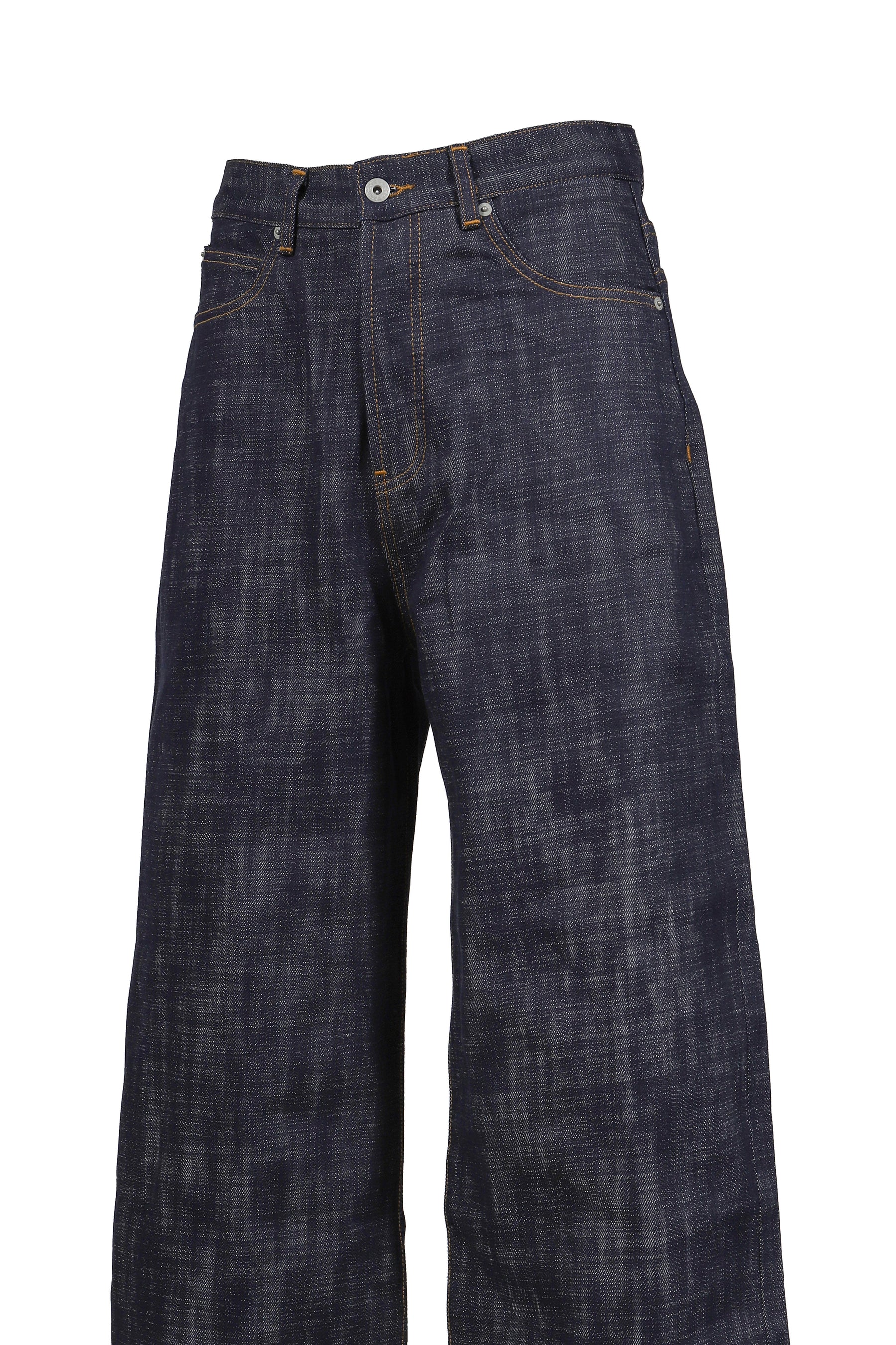 HEAVY STRUCTURED RAW DENIM / IND 