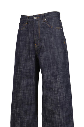 HEAVY STRUCTURED RAW DENIM / IND 