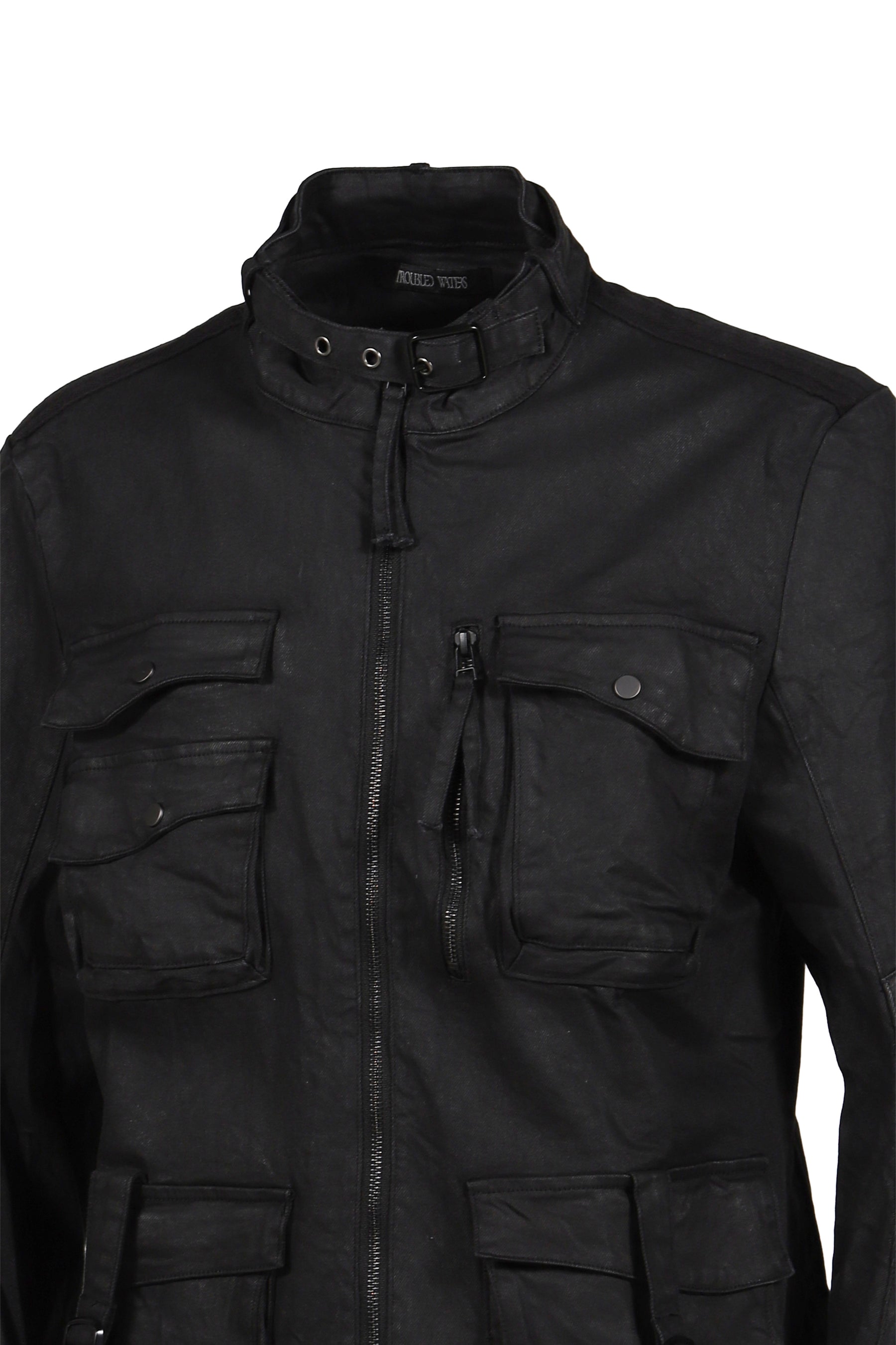 MILITARY CARGO JACKET / BLACK