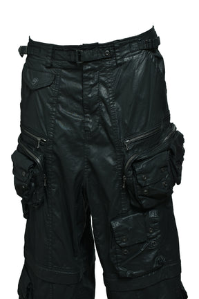 COATED CLOTH GSMASK CARGO / BLK