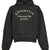 CHAVARRIA COMMUNITY CENTER SHRUNKEN PO HOODIE / PIRATE BLK