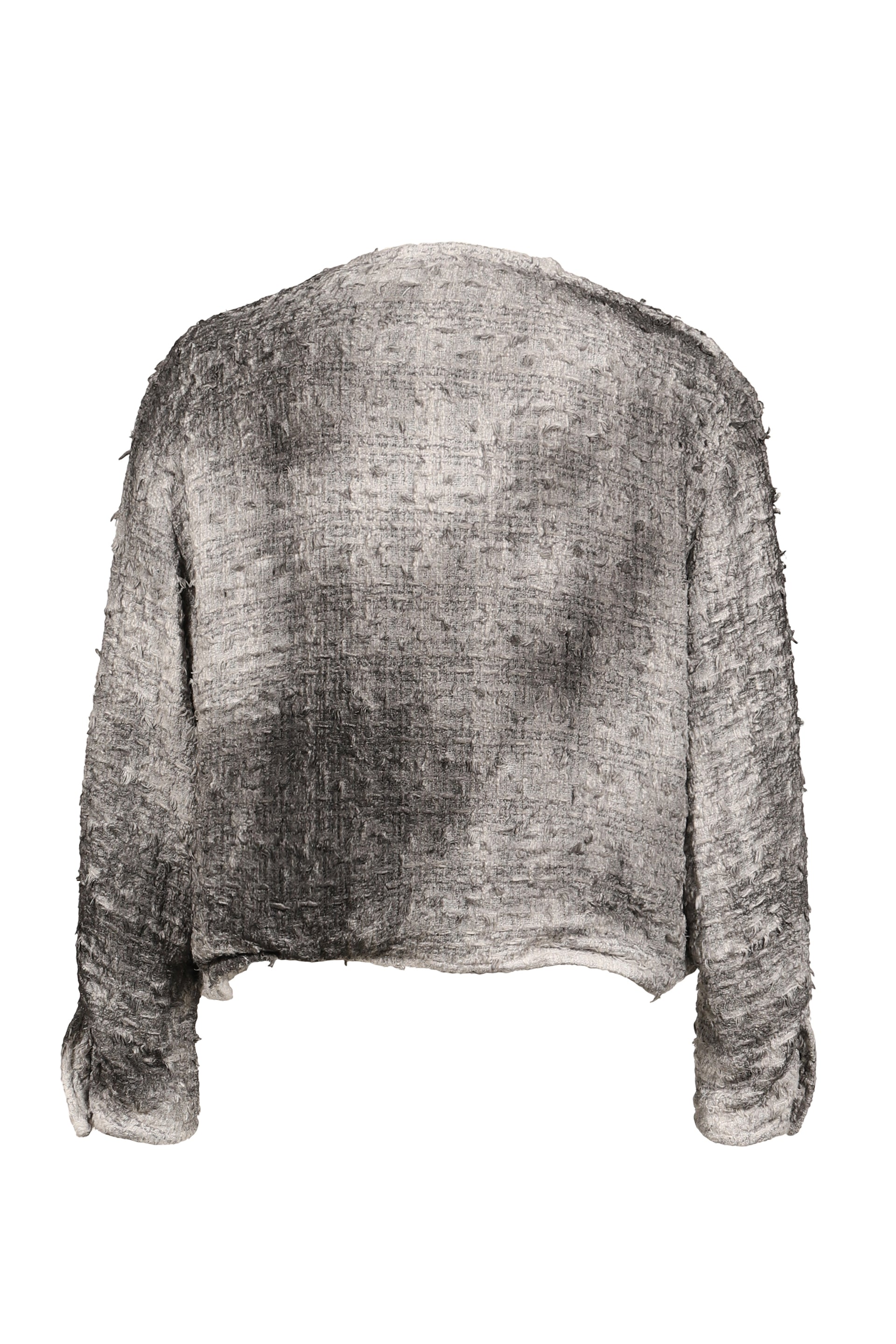 SMOG AIR STAINED TWEED JACKET / GRY
