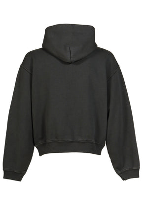 CHAVARRIA COMMUNITY CENTER SHRUNKEN PO HOODIE / PIRATE BLK